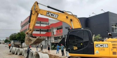 Camaquã inicia obra de drenagem na Avenida José Loureiro da Silva