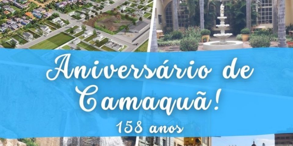 Aniversário de Camaquã terá diversas atrações no próximo fim de semana