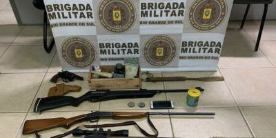 Brigada Militar prende homem por violência doméstica em Camaquã