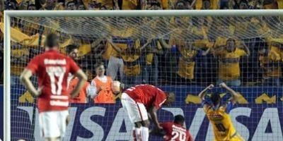 Internacional é dominado pelo Tigres, leva 3 a 1 e dá adeus à Libertadores