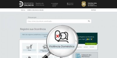 Nova versão da Delegacia Online conta com ícone para violência doméstica