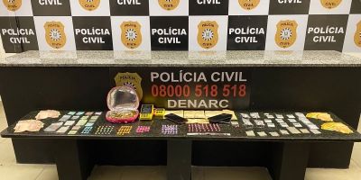 Polícia Civil apreende em Porto Alegre drogas sintéticas que seriam vendidas em festa de música eletrônica