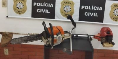 Polícia Civil recupera objetos agrícolas furtados de propriedade rural de Mariana Pimentel