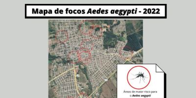 Camaquã chega a 23 focos do mosquito Aedes aegypti