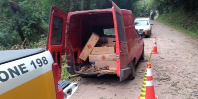 Motorista é abordado com carga de 200kg de explosivos na Serra