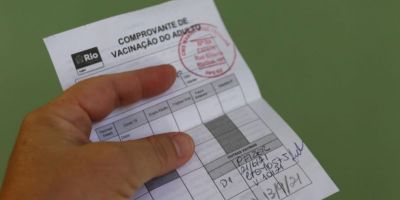 Comprovante de vacinação agora pode ser acessado offline