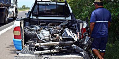 Motociclista morre em acidente de trânsito na BR-116, em Camaquã