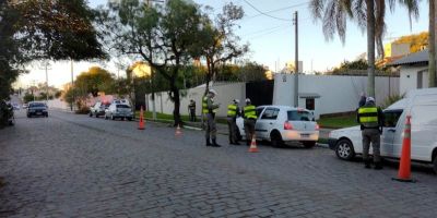 Brigada Militar realiza operação sobre educação no trânsito em Camaquã