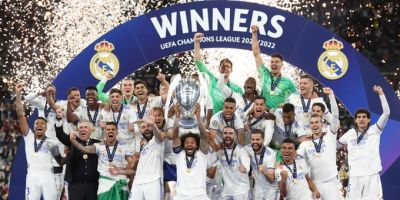 Real Madrid é campeão europeu com gol de Vini Jr e brilho de Courtois