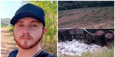 Jovem caminhoneiro gaúcho morre em acidente de trânsito no Paraná