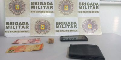 Homem é preso por tráfico de drogas em São Lourenço do Sul