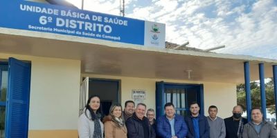 Prefeitura de Camaquã inaugura Unidade Básica de Saúde na Pacheca