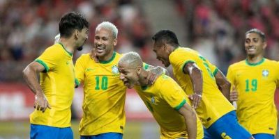 Brasil goleia Coreia do Sul por 5 a 1, com dois gols de Neymar