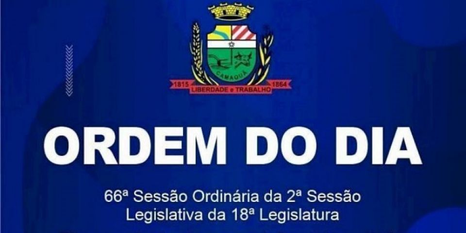 Sessão Ordinária da Câmara de Camaquã discute seis matérias nesta segunda