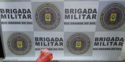 Brigada Militar apreende adolescente com drogas em Camaquã