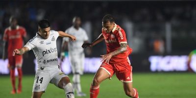 Santos e Inter empatam em 1 a 1 na Vila Belmiro