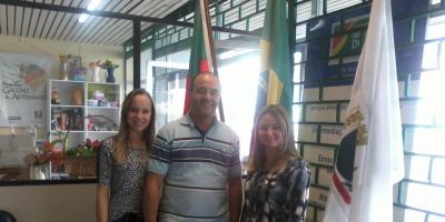 FGTAS/Sine Camaquã recebe visita do vereador Ilson Meireles