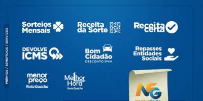 Nota Fiscal Gaúcha completa 10 anos com mais de R$ 73 milhões distribuídos em prêmios e R$ 141 milhões repassados a entidades