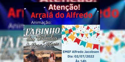 Escola Alfredo Jacobsen realiza o "Arraiá do Alfredo" no próximo sábado no interior de Camaquã