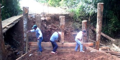 Assentamento Boa Vista ganha uma ponte nova em Camaquã