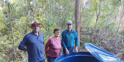 Fontes protegidas garantem abastecimento para população rural de Dom Feliciano