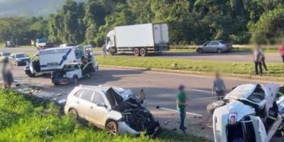 Idosa morre em acidente de trânsito na BR-290 em Gravataí