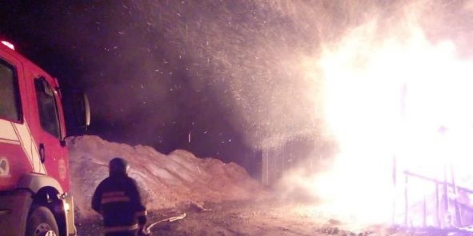 Incêndio atinge empresa no Distrito Industrial de Sentinela do Sul