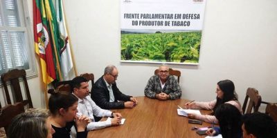 Vereador Neco assume a presidência da Frente em Defesa do Produtor de Tabaco de Camaquã