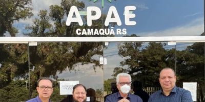 Apae Camaquã recebe emenda parlamentar no valor de R$ 100 mil