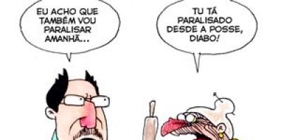 Chargista registra boletim na polícia por ameaça após críticas a Sartori