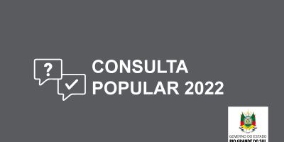 Governo do RS lança Consulta Popular 2022