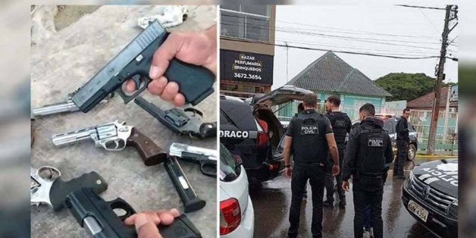Seis pessoas são presas por suspeita de organização criminosa em Tapes