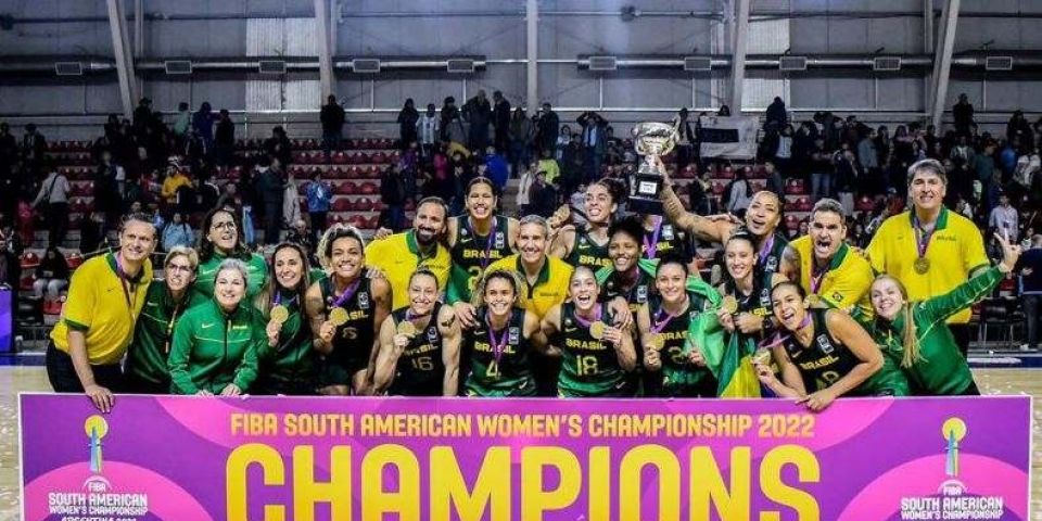 Brasil reafirma hegemonia no Sul-Americano de Basquete Feminino