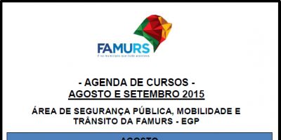 Famurs promove cursos na área de trânsito 