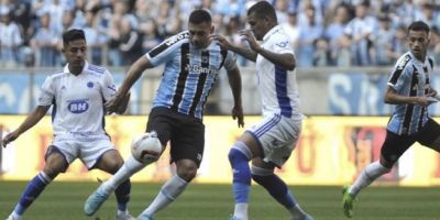 Grêmio empata com o Cruzeiro em jogo marcado por confusões entre torcedores