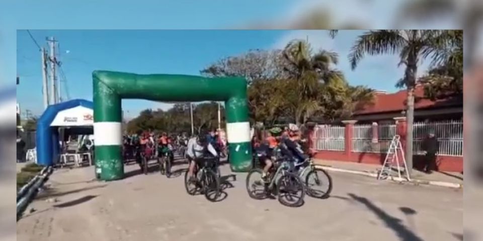 Segunda edição do Passeio Ciclístico foi realizada nesse domingo em Arambaré