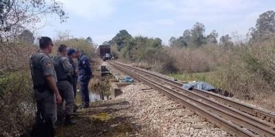 Homem morre atropelado por trem na Região Central do RS