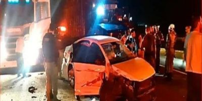 Após perseguição policial, casal suspeito de assassinar motorista de aplicativo é preso em Estrela