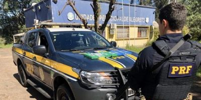 PRF prende traficante transportando carga milionária de cocaína na BR-290 em Alegrete