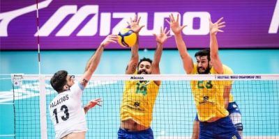 Brasil despacha Argentina e se classifica à semi do Mundial de Vôlei