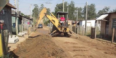 Prefeitura de Cristal investe em saneamento na comunidade da Formosa