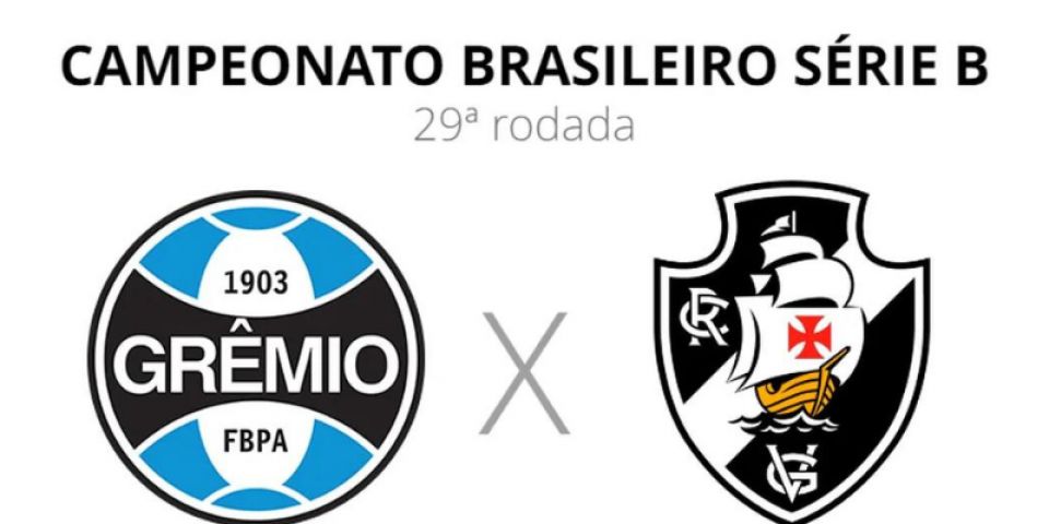 Grêmio x Vasco: veja onde assistir, escalações e arbitragem