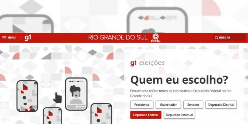 Site lança ferramenta para ajudar eleitores a escolher seus candidatos