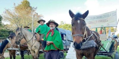 Chegada da Chama Crioula abre a Semana Farroupilha em Camaquã