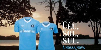 Grêmio lança nova camisa em homenagem à seleção uruguaia