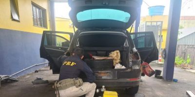 PRF prende traficante com grande quantidade de cocaína na Serra Gaúcha