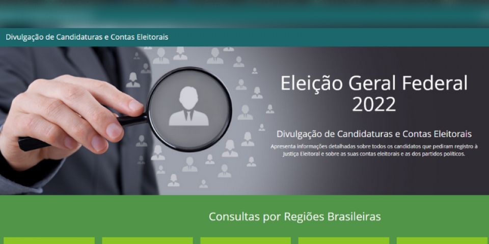 Consulte informações de candidatas e candidatos no DivulgaCandContas