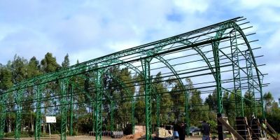 Equipe da Secretaria de Educação inspeciona obras no interior de Camaquã