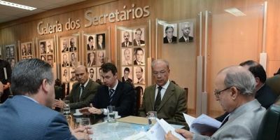 Comitiva de Camaquã se reúne com secretario estadual de Segurança Pública