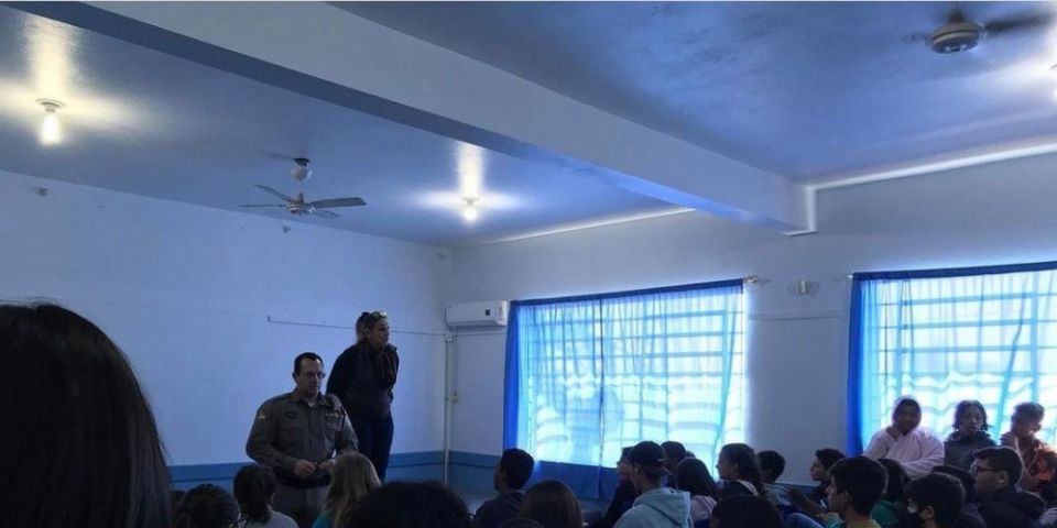 Brigada Militar realiza palestra em escola municipal de São Lourenço do Sul 